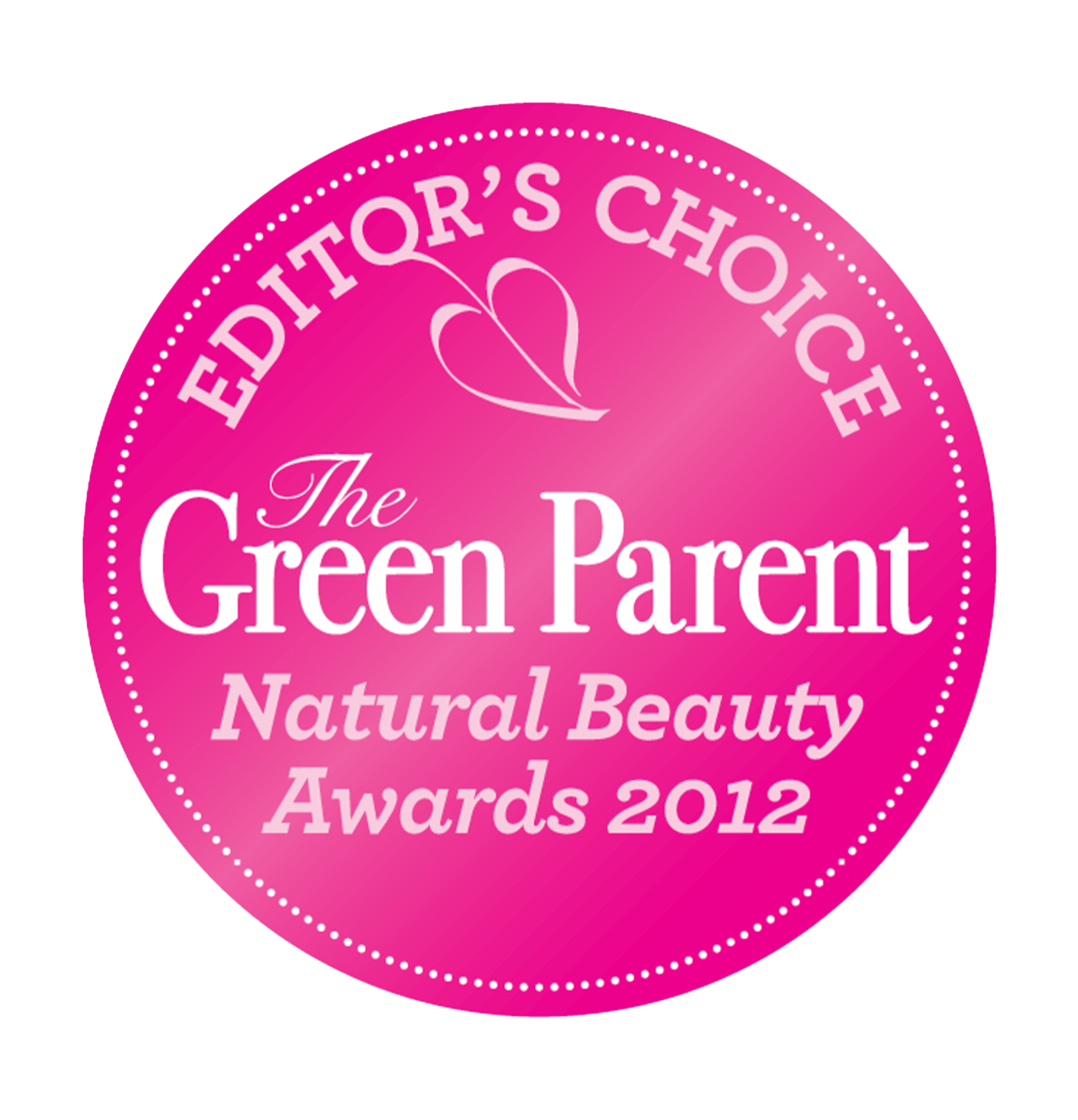 Editor's Choice The Green Parent Natural Beauty Awards 2012