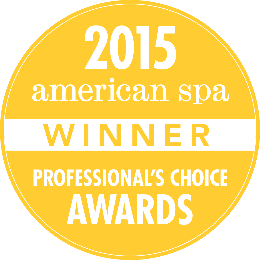 2015 American Spa Winner Professional's Choice Awards